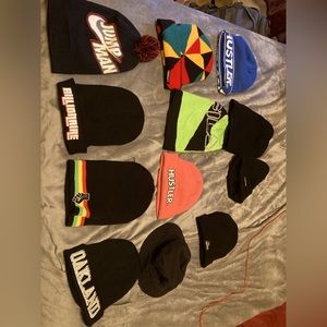 These are Benie hats that are for sale all together for a low price